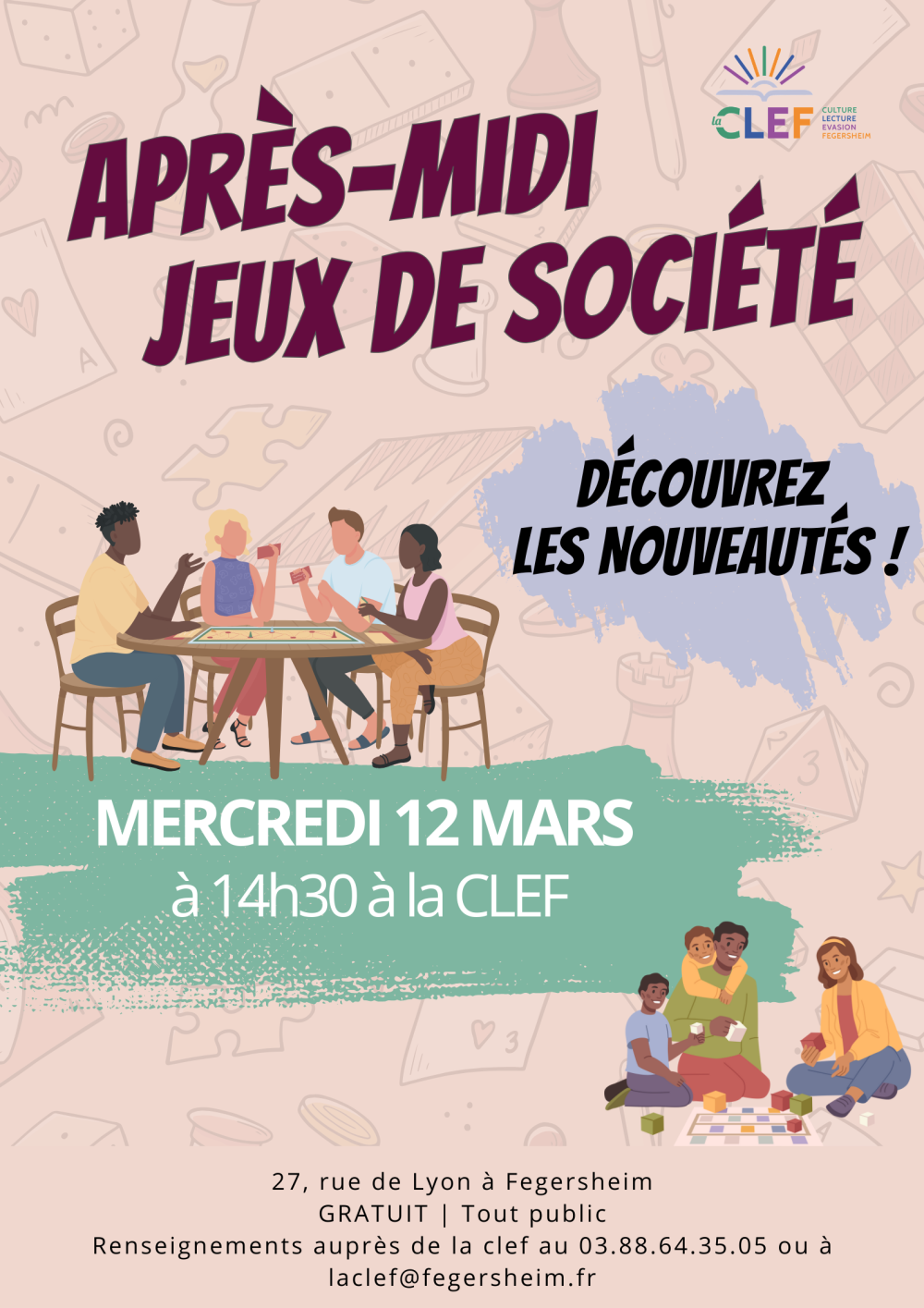 Après-midi Jeux de société