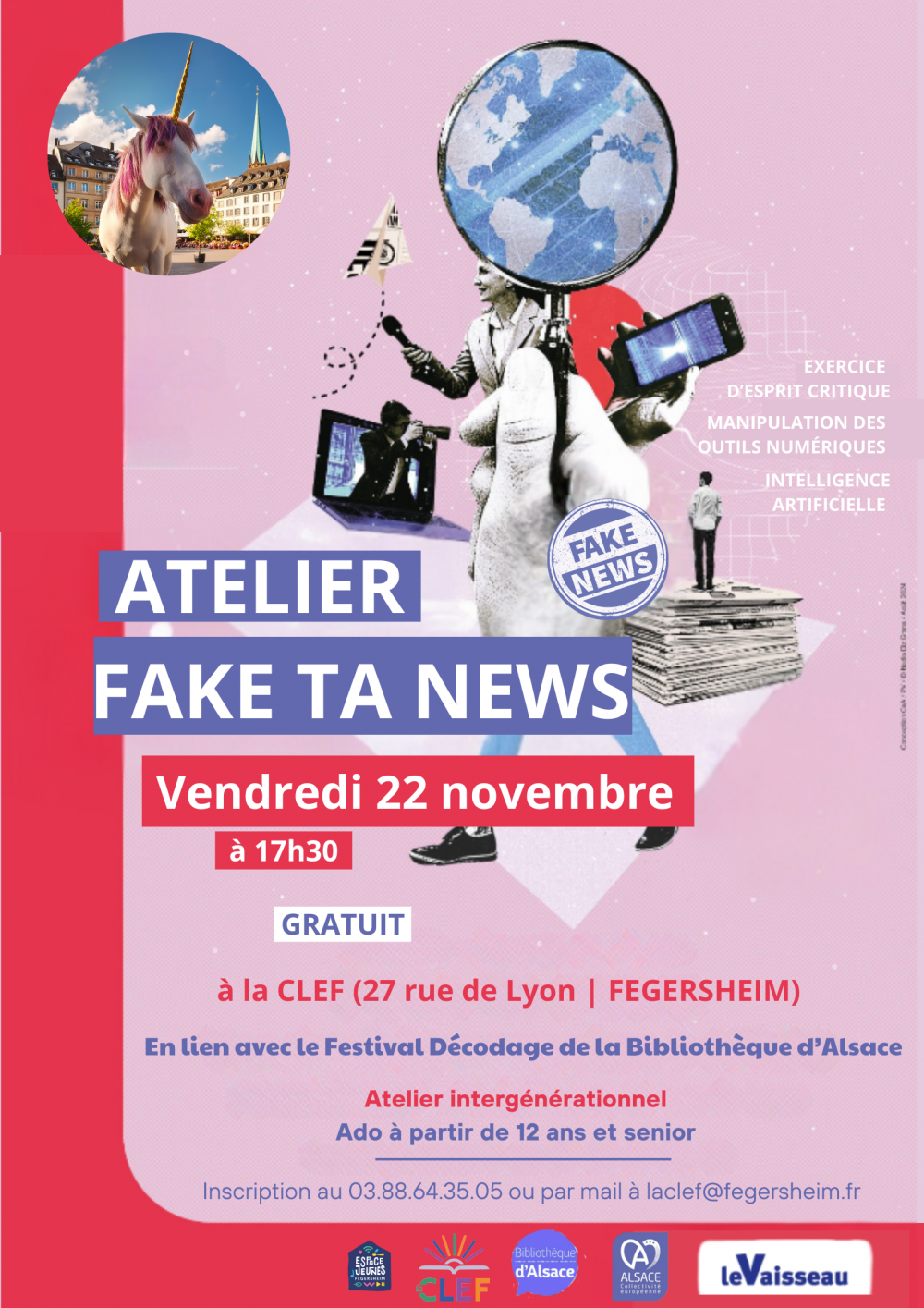 Atelier intergénérationnel-Fake Ta News